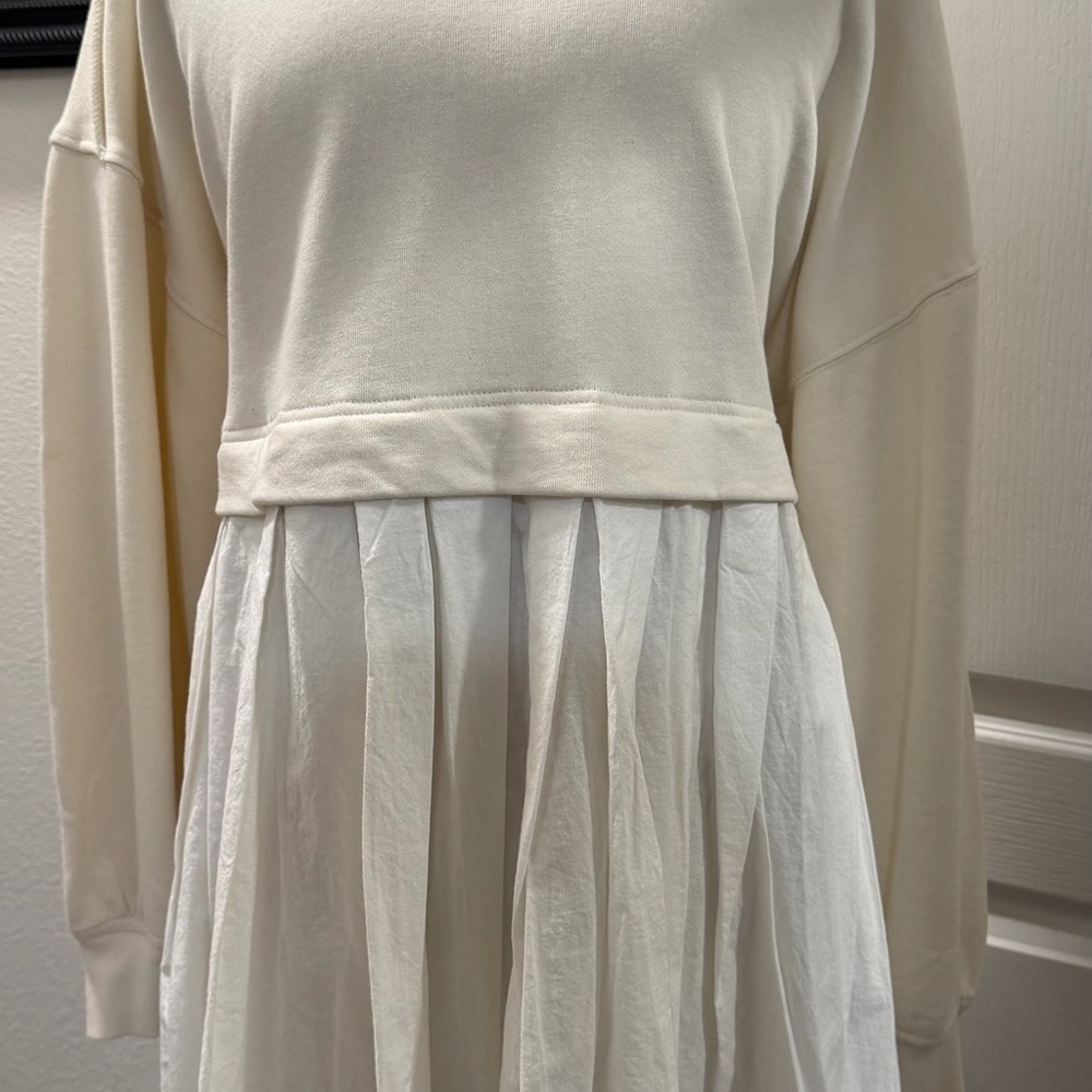 Free People Cream and White Dress - Picture 5 of 6